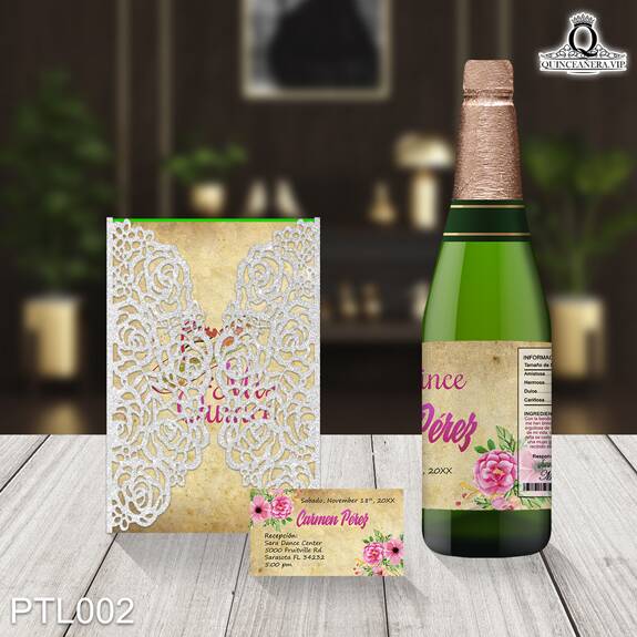 Invitaciones de Quinceañera Fiesta Mexicana Charra PTL002 - PTL002