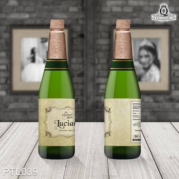 Invitaciones de Quinceañera de Vintage Ornamentos PTL039 - PTL039