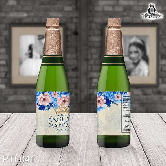 Invitaciones de Quinceañera de Charra y Coronas PTL041 - PTL041