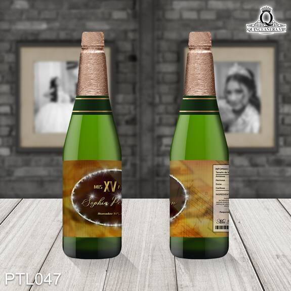 Invitaciones de Quinceañera de Musical Notas musicales PTL047 - PTL047