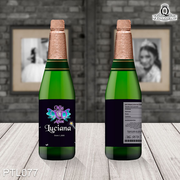 Invitaciones de Quinceañera de Mariposas Hadas PTL077 - PTL077