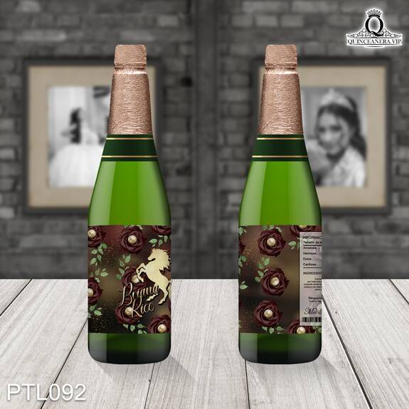 Invitaciones de Quinceañera de Vaqueras Caballo PTL092 - PTL092