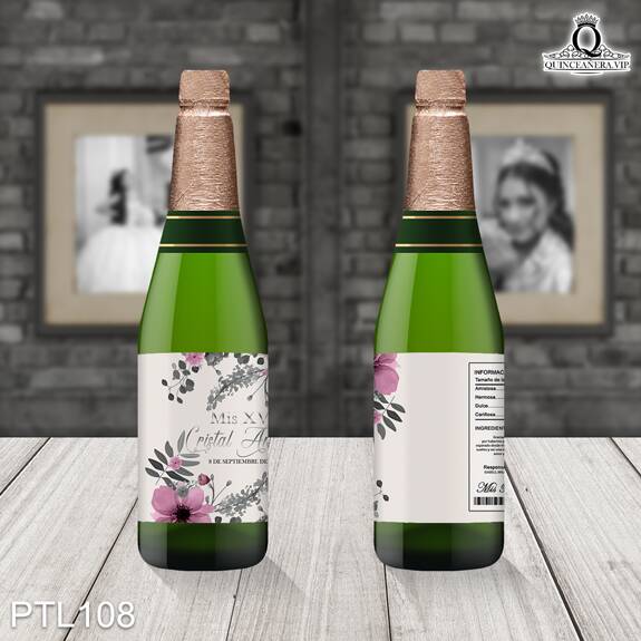 Invitaciones de Flores bouquet PTL108