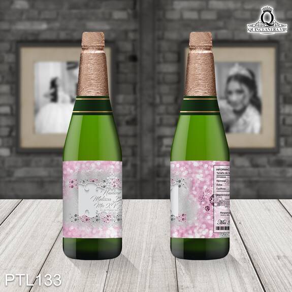 Invitaciones de Quinceañera de Glamurosa dimantes PTL133 - PTL133