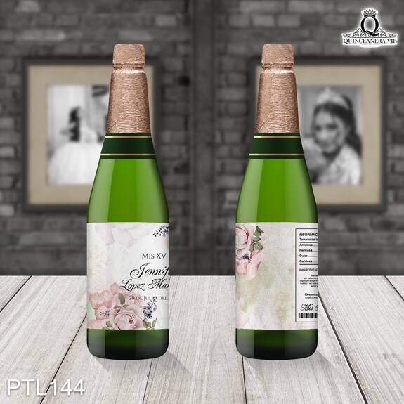 Invitaciones de Quinceañera de Bouquet Floral PTL144 - PTL144