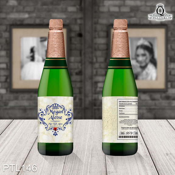 Invitaciones de Quinceañera de Realeza Coronas PTL146 - PTL146