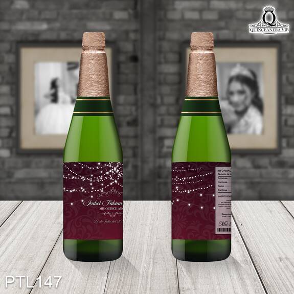 Invitaciones de Quinceañera de Vintage damask PTL147 - PTL147