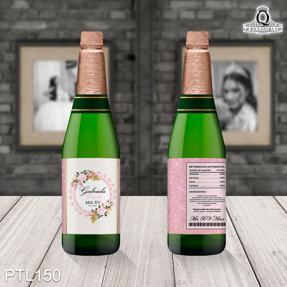 Invitaciones de Quinceañera de Glamurosa rosas PTL150 - PTL150