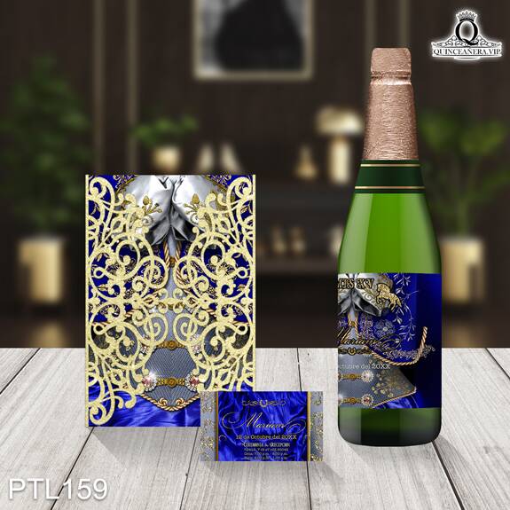 Invitaciones de Quinceañera de Vestido Charro PTL159 - PTL159