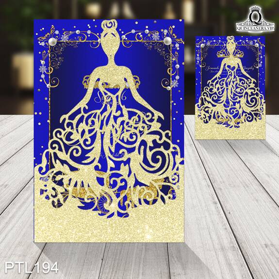 Invitaciones de Quinceañera de Realeza carruaje PTL194 - PTL194