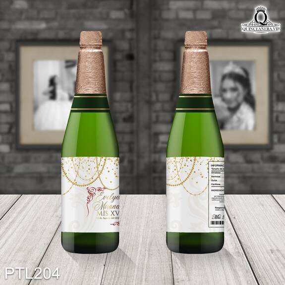 Invitaciones de Quinceañera de Glamurosa joyas PTL204 - PTL204