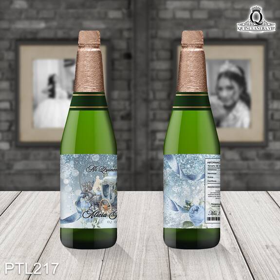 Invitaciones de Quinceañera de la Princesa Cenicienta - PTL217