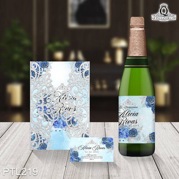 Invitaciones de Quinceañera de la Cenicienta - PTL219