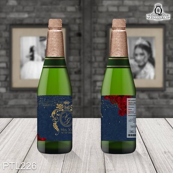 Invitaciones de Quinceañera de la Bella y la Bestia - PTL226