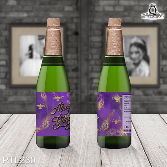 Invitaciones de Quinceañera de Jasmín - PTL230