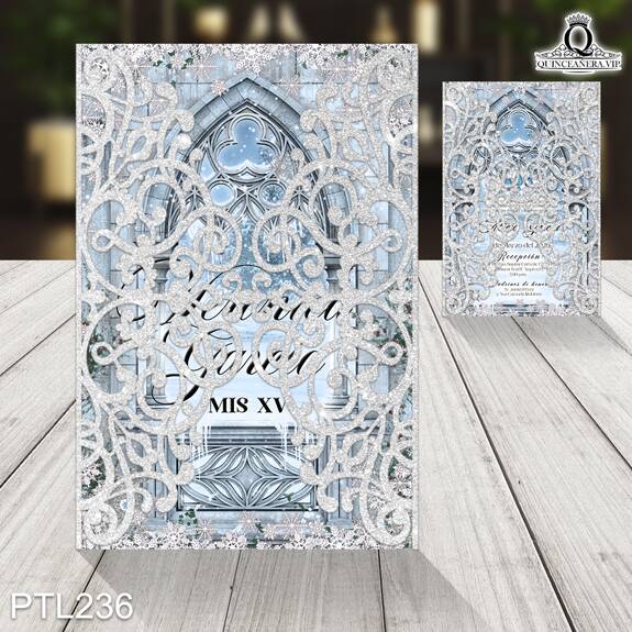 Invitaciones de Quinceañera de Frozen - PTL236