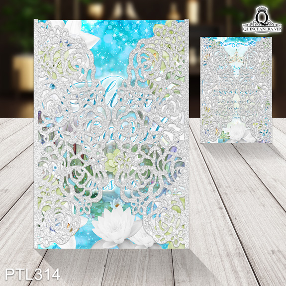 Invitaciones de la Princesa Tiana y el sapo - PTL314