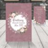 invitación con mariposas
