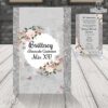 invitación con diamantina