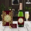 Paquete de invitaciones de xv años tema Glamuroso con lazos