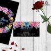 Recepción pase de Quinceañera tema mexicana floral