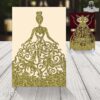 Invitación corte laser de quince tema mexicano con rosas