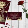 Recepción con pase de quinceañera tema mexicano con rosas
