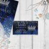 Recepción de invitación con vestido de Quinces