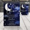 Reverso de invitación lunar